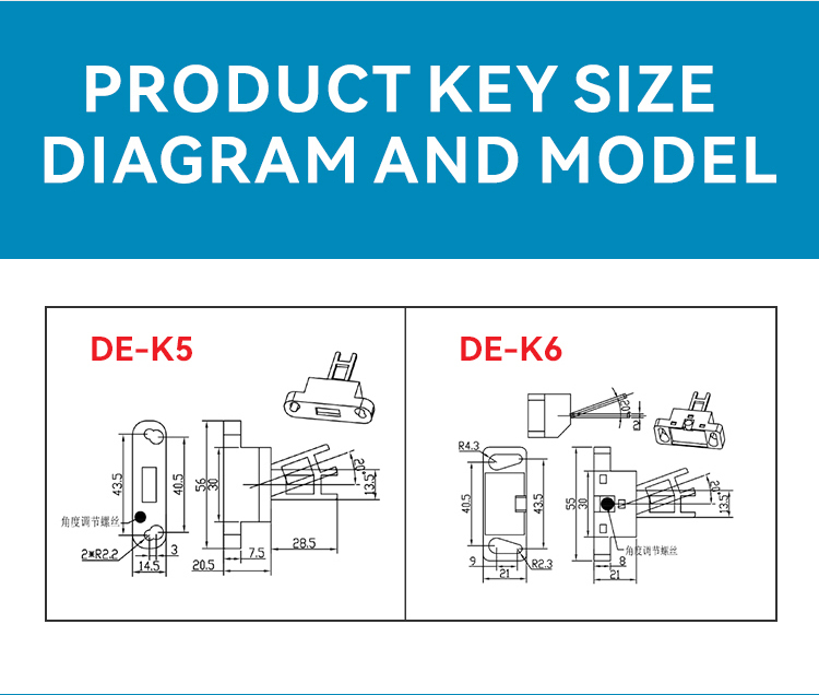 Dual Monitoring Safety Door Switch with 1300N Tensile Strength and ISO14119 Compliance for Industrial Safety