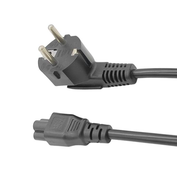 16A 250V EU Power Cord with C5/C13 Plug for Home Appliances