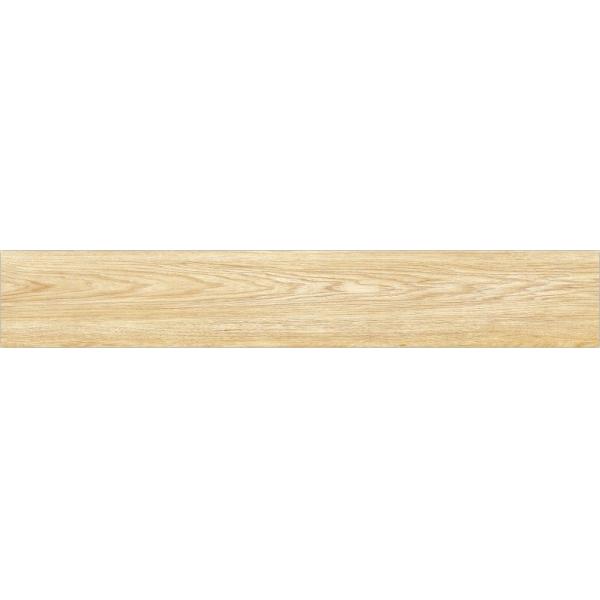 Matt Ceramic Wooden Tiles , Bedroom Dinner Room Restaurant Floor Wooden Tiles 8