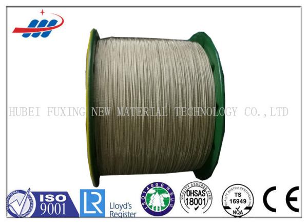 High Tenacity Brass Coated Wire For Conveyor Belts / Tire Cord Fabric
