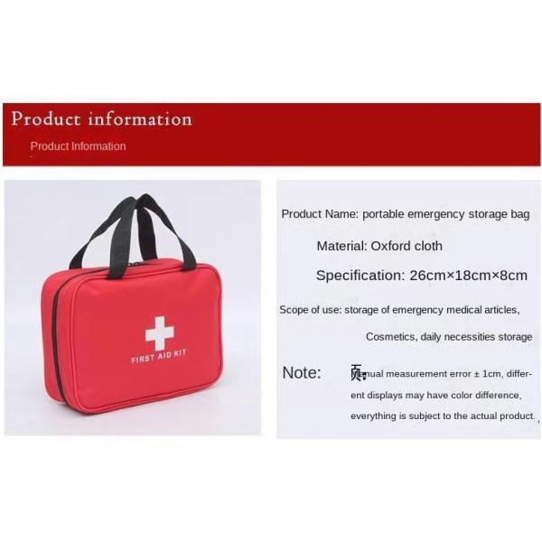 5 Years Shelf Life Custom Portable First Aid Kits Emergency Survival Kit Stocked