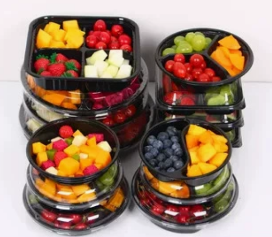 Customized Recyclable PET Tomato Packaging Box with Heat Sealing for Perfect Protection