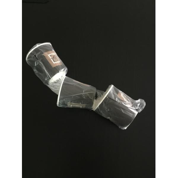 Double Wall Individual Wrapped Paper Cups 10OZ Disposable Hot Drink Cups