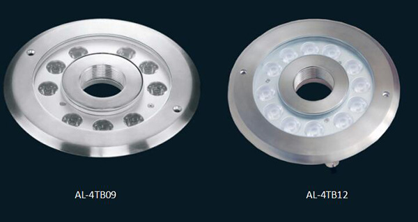 8 свет фонтана светов 9В 27В 316 СС СИД дюйма Φ200мм РГБ 3ин1 подводный