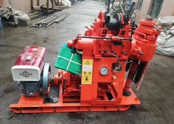 HZ200 Exploration Soil Test Drilling Machine For Rock Testing 50M Depth