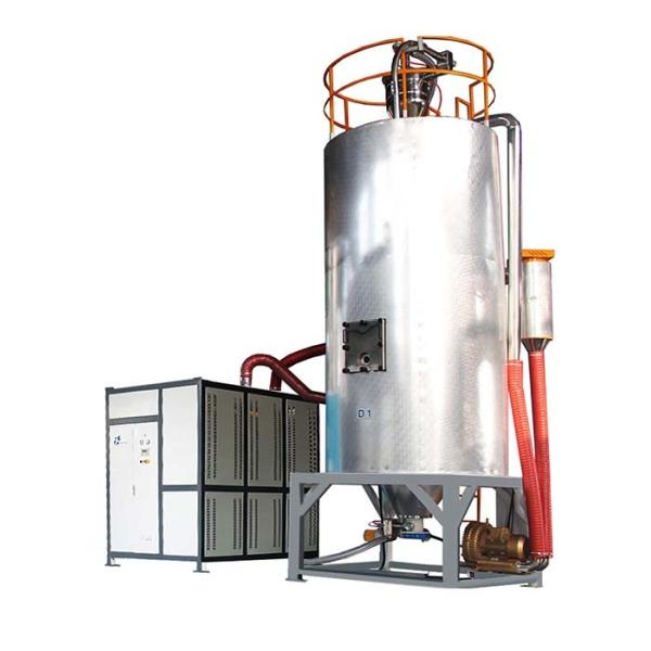 Full Auto 100 KW Plastic Dryer Machine 304 Stainless Steel Easy Maintenance