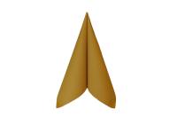 Serviettes de luxe jetables de cocktail de l'or 1ply de 25*25cm pour le thanksgiving