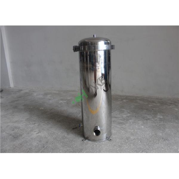 Многократная цепь жидкостной фильтрации напитка молока корпуса фильтра сумки нержавеющей стали водоочистки одиночная