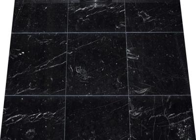 O preto Marquina Nero preto e branco de mármore Marquina de China Nero lustrou telhas de mármore de pedra antigas das lajes