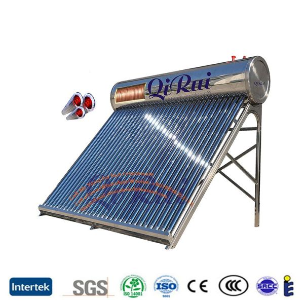 150 180 250 360 Litre Termas Solares Thermosyphon Pressure Solar Water Heater with Copper Coil