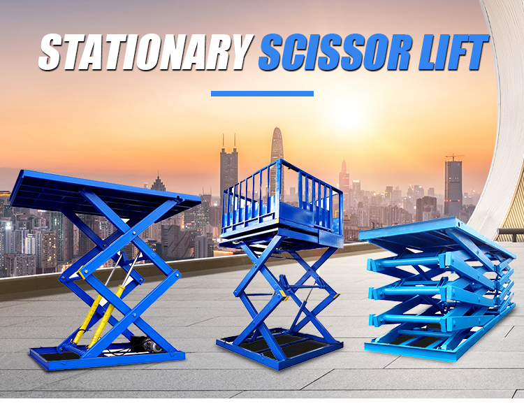 Scissor Dock Leveler Lift Electric Hydraulic Fixed Lifting Platform