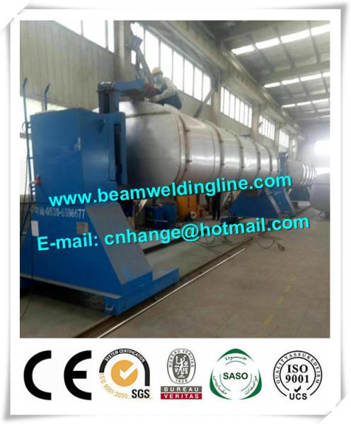 Oil Tank Welding Rotator , Automatic Welding Positioner For Tank Seam Welding