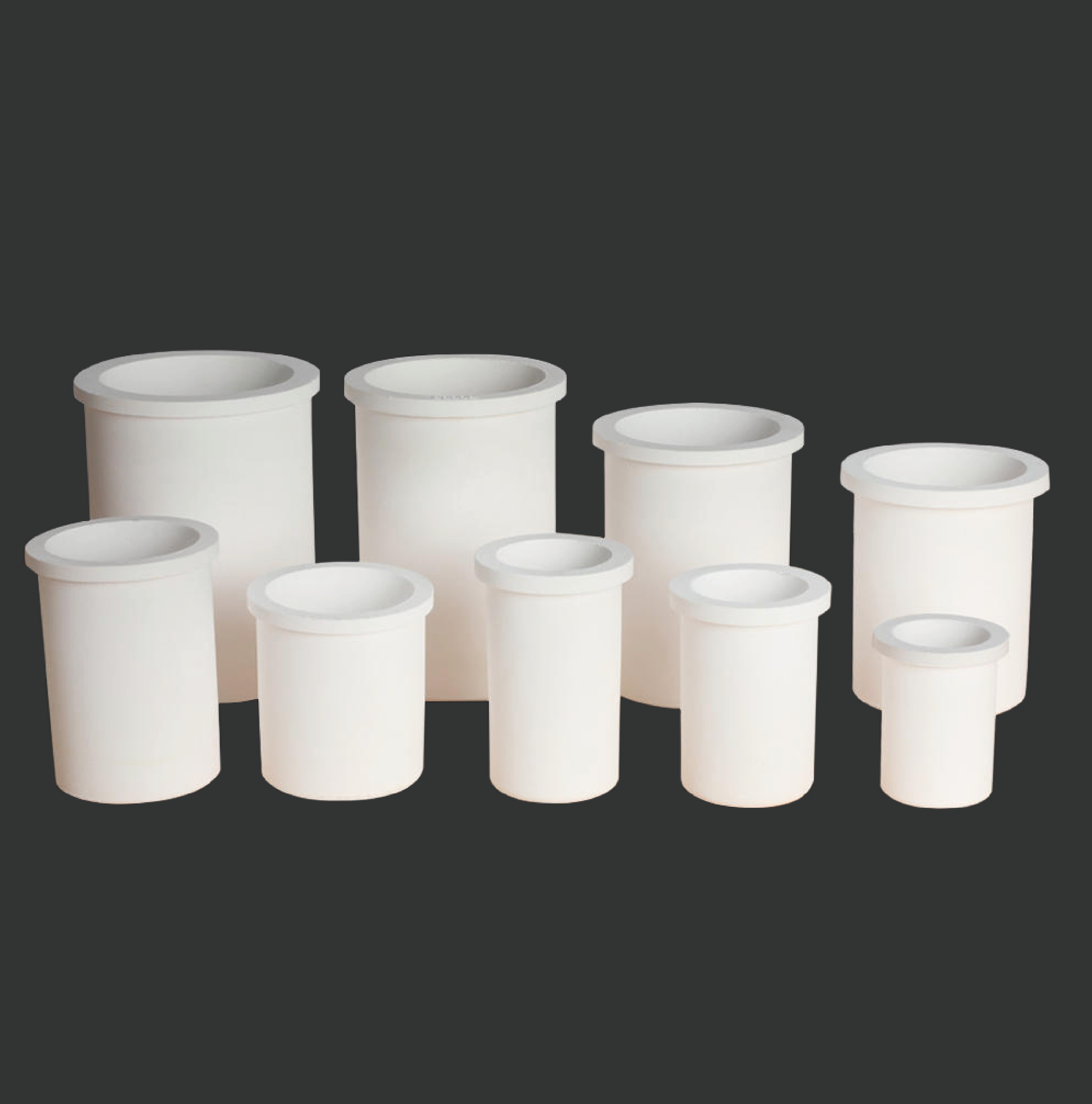 F1-F8 1kg-8kg Ceramic Shell For Melting Furnace