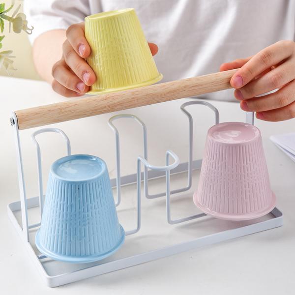 Nordic Style 170ml Ceramic Espresso Cups Colorful Stoneware Tea Travel Cup Holder