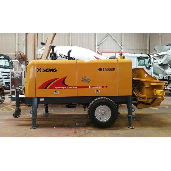 насос 8Mpa  HBT5008K 82kW установленный трейлером конкретный