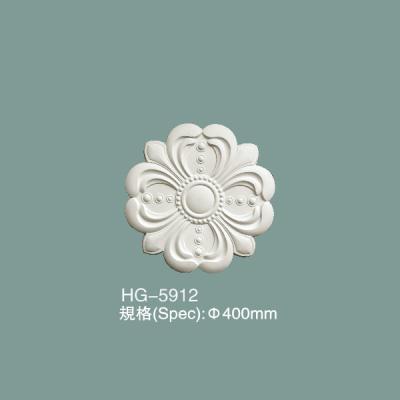 Polyurethane Ceiling Medallion PU Ceiling Tile HG-5912