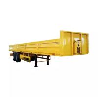 CIMC Cargo Semi Truck Trailer With 3 Axles 60-80t Fence Cargo Trailer Wall Sale of 4 Axles 3-4 Axles Fence Semi Trailer Truck