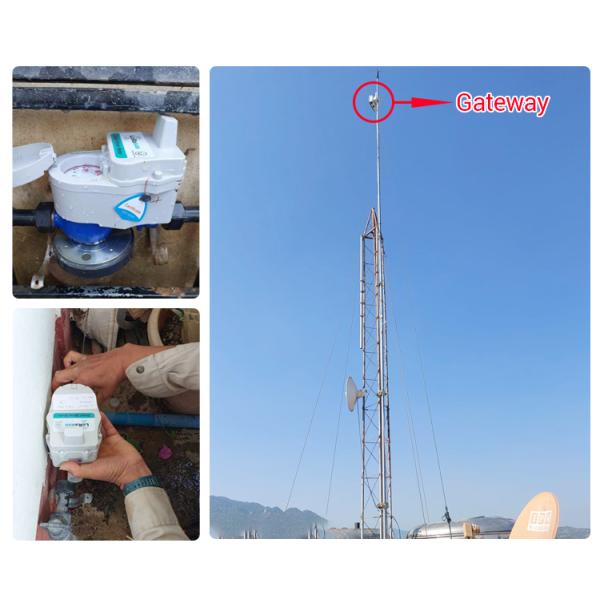 15mm-40m Coupling Seal Water Meter Management Software Lorawan Nb-iot Lora Gprs Water Meter