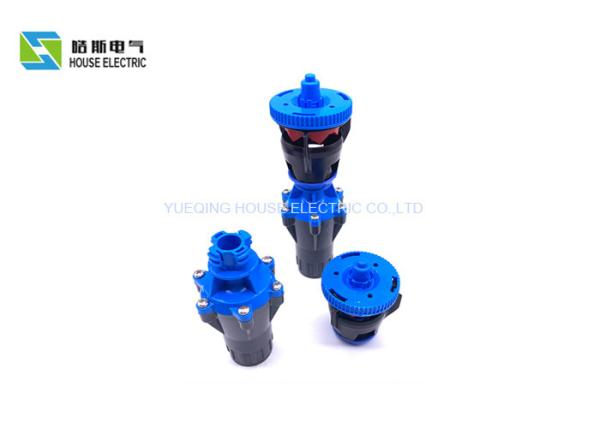 Farm Irrigation Water Sprinklers R3000 With Nozzle 9-50 , Black And Blue
