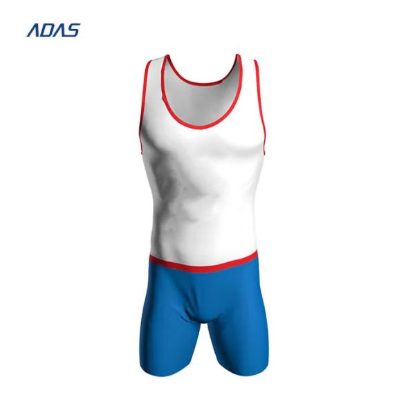 Sand Blast Blank Tight Wrestling Singlet Sublimation Spandex for men