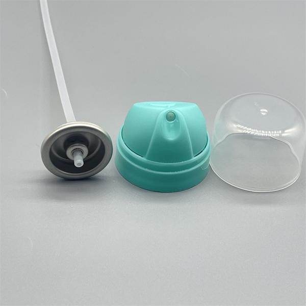 Valve de pulvérisation corporelle de déodorant à haute performance avec actionneur de distribution de précision pour aérosols de soins personnels