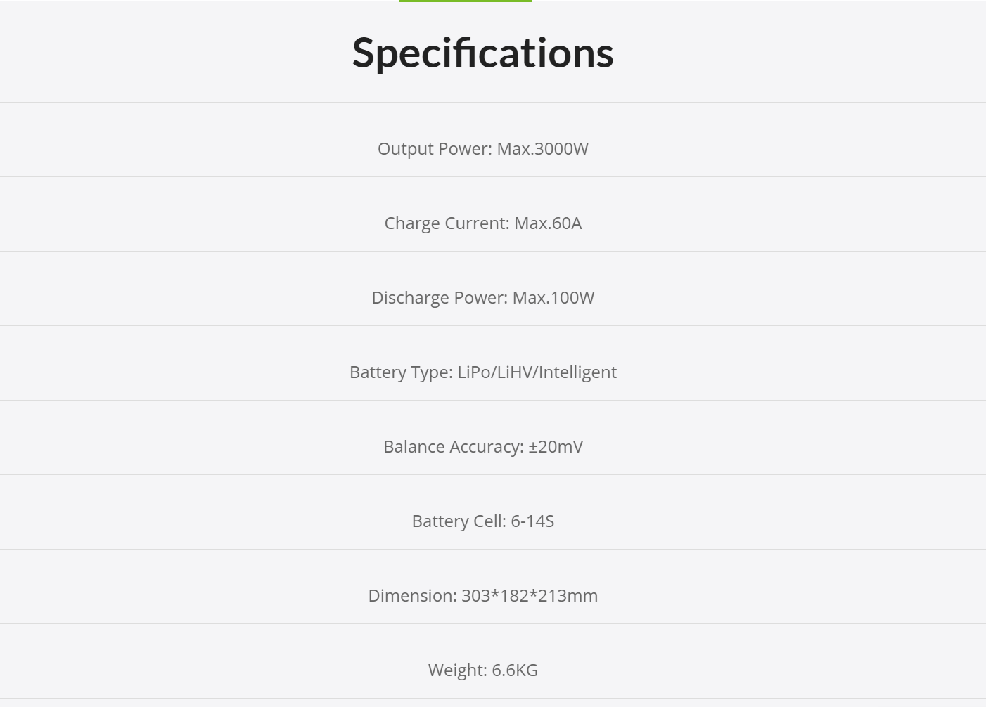 EV-PEAK UD1 3000W 60A Fast Charger 6-14S Fat/LiHV Intelligent Battery Charger for Agricultural Spray Drones Computer Materials