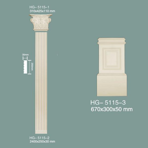 PU Pillar PU Roman Column HG-5115