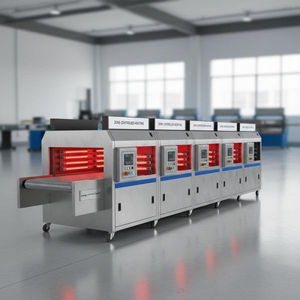 Energy-Electric IR Drying Tunnel | Zone-Controlled Heating for Heat-Sensitive Substrates