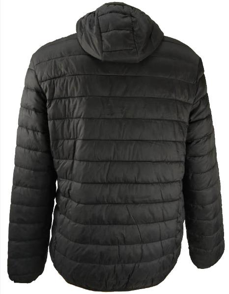 men's basic nylon padded jacket 1801&1802,Black and Navy