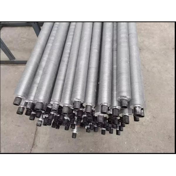 DELLOK Longitudinal Fin Tube with 19mm OD 400℃ Temperature Rating Threaded Connection for Root