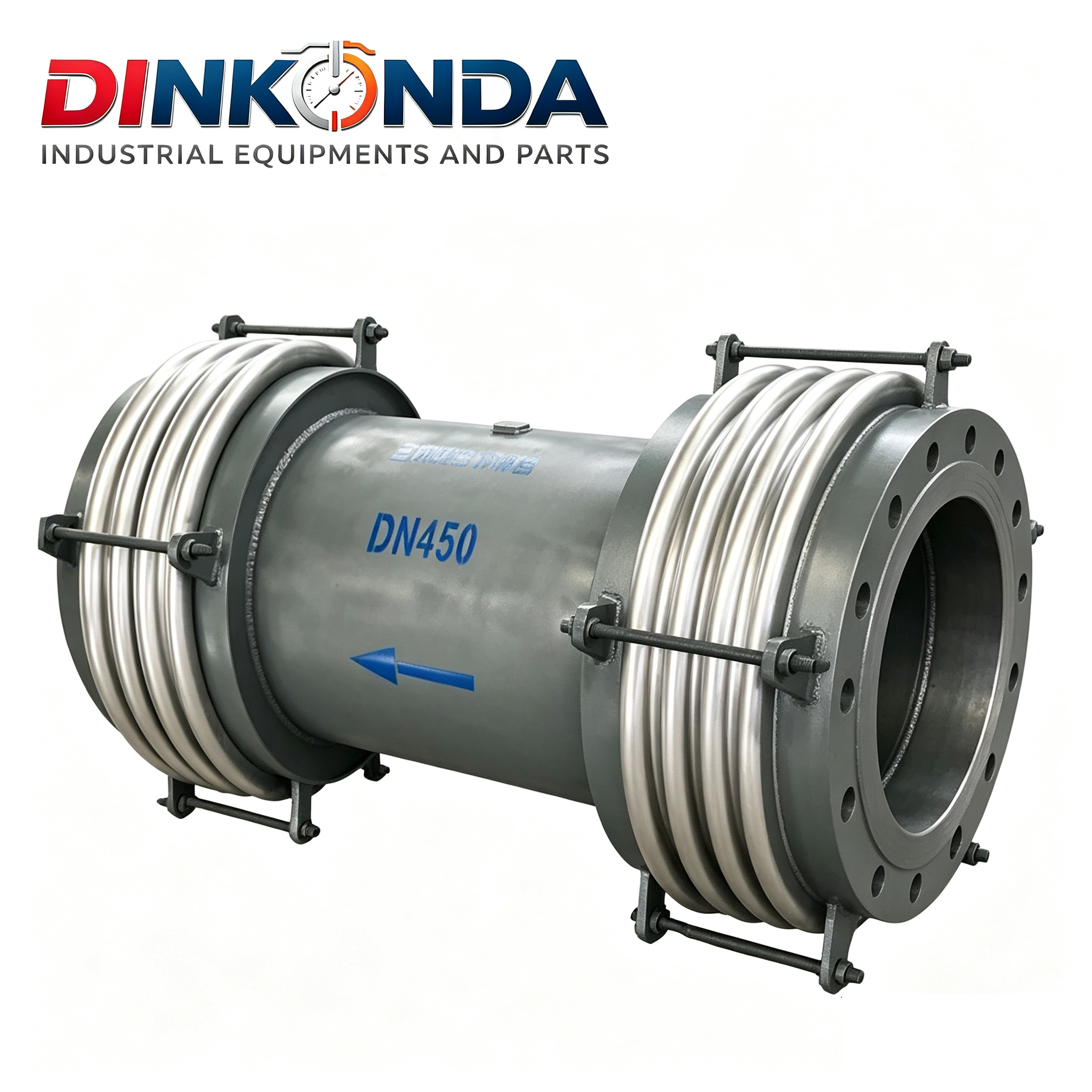 EJMA Three Way Corrugated Power Plant Expansion Joints Flexible For Boiler Room Pipe