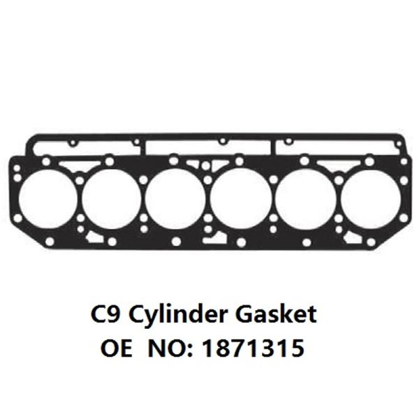 Excavator Spare Parts Head Gasket Kit For C9 330D 1871315