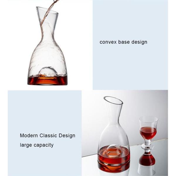 Поррон Прозрачное стекло Вино декантер Pourer Для ресторана
