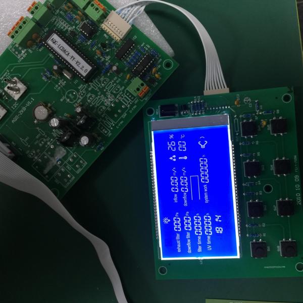 Transmissive Negative Stn Monochrome Lcd Module Cob Rohs Sgs Long Life
