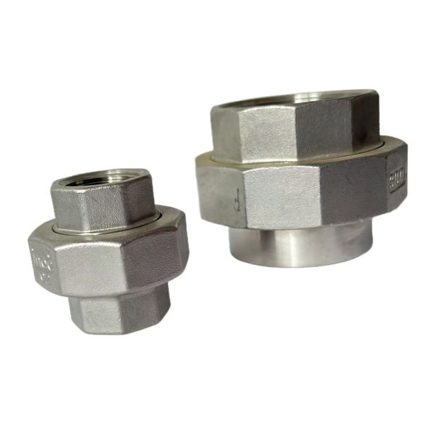 Easy Disassembly Reusable  No Pipe Rotation Union ASMEB16.11