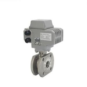 2022 New Grat Stainless Steel Straight Through Type Electronic Ball Valve