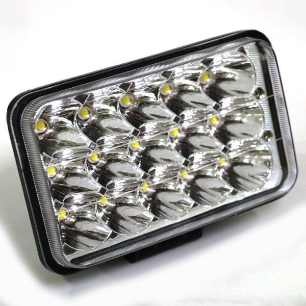 IP67 Car Offroad Truck Led Headlamp Sealed Beam 4x6 Led Headlight Square