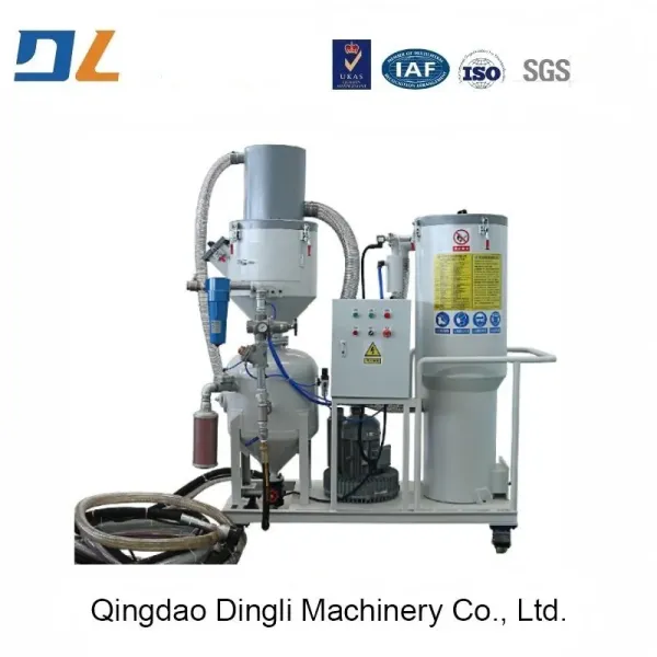 100% Dust Free Operation Vacuum Recovery Sand Blasting Machine
