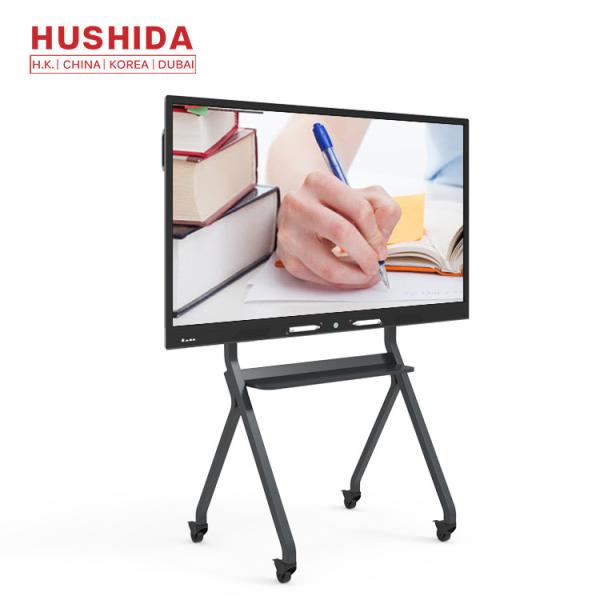 Smart 75 Inch Touch Screen Interactive Whiteboard display For Teaching