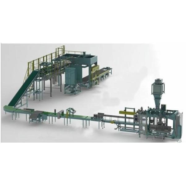 BB Compound Fertilizer Factory 25-50kg Packaging Equipment of Automatic Bag Packing Machine With Open Mouth Bag