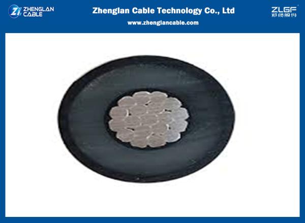 o PVC empacotado aéreo XLPE do cabo de 1C*95sqmm 120sqmm 150sqmm isolou AL Conductor de cobre