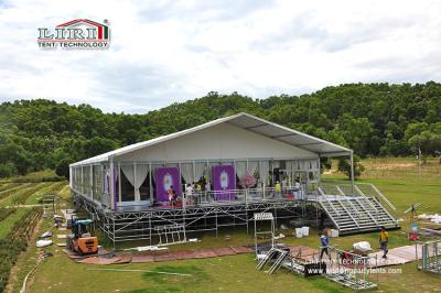 Projete a barraca exterior dos famosos do casamento com sistema ajustável do revestimento