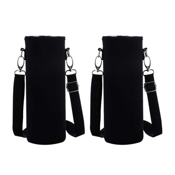 1L 32oz neoprene water bottle sleeve With Metal Buckle