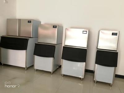 Industrial 500kg Ice Cube Making Machine 1000 Pound Cube Maker For Restaurant