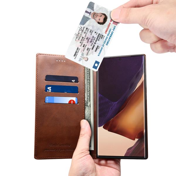 Случаи OEM/ODM Samsung защитные знонят по телефону кожаное роскошное неподдельному