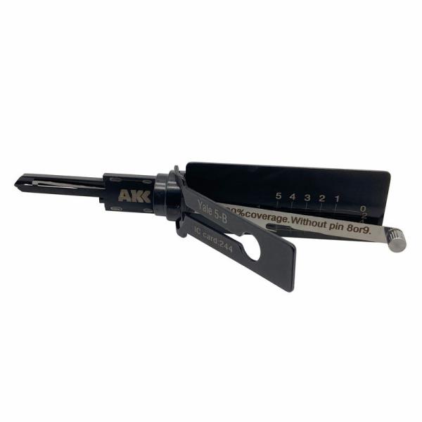 outils de serrurerie clé de maison Yale-5-B 6-Pin 2-IN-1 Choisissez pour les serrures de porte Yale AKK Tools