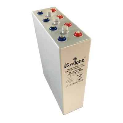Bateria de gel tubular OPzV eficiente com voltagem de 2 V e grande capacidade