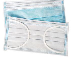 Blue Medical Disposable Face Mask Earloop Face Mask For Hygienic Application