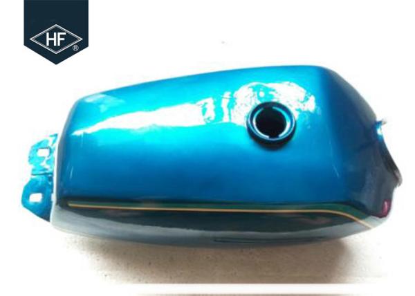 Colorful 9L Motorcycle Tank Other Motorcycle Parts Iron With Painting For SUZUKI AX100