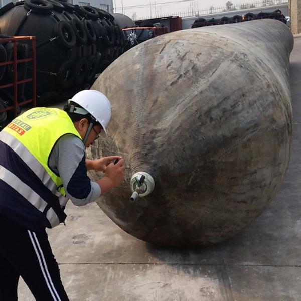 Airbags de resgate marítimo / Airbag de borracha inflável para resgate